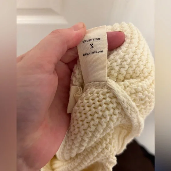 Alex Mill Women’s Button-Front Cardigan Sweater Cream Knit Size Small - Picture 7 of 15